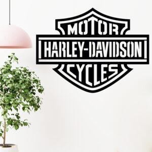 Панно "Харлей Дэвидсон" Harley-Davidson – Чертеж dxf (Чертежи в автокаде)