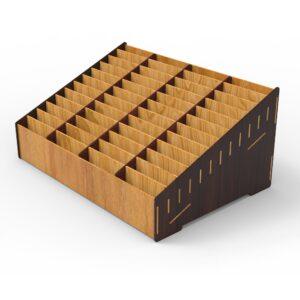 Органайзер для телефонов (Ветрина) на 16, 24, 36 и 48 телефонов. DXF чертежи