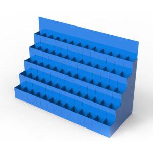 Органайзер на 65 ячеек – чертеж в DXF формате