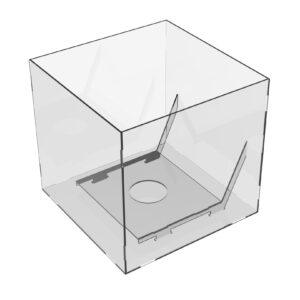 Коробка для мяча / подставка для мяча – чертеж в DXF формате