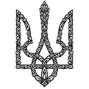 Тризубец - чертеж в DXF формате